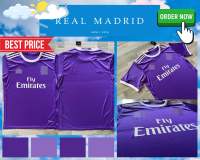 เสื้อฟุตบอล ทีม เรอัลมาดริด ปีย้อนยุค 2016 ชุดเยือน RETRO REAL MADRID 2016