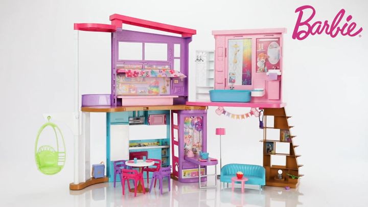 Barbie Vacation House Doll and Playset