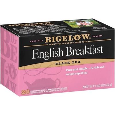 Bigelow Tea Black Tea English Breakfast 20 Tea Bags