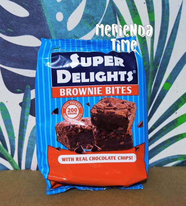 BROWNIE BITES Super Delights Brownies Bites pack 200g Lazada PH