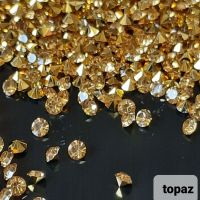 เพชรตกแต่ง (500 ชิ้น) พลอยตกแต่ง เพชรก้นแหลม เพชรเรซิ่น (Topaz)พลอยเทียม 3  มม. พลอยอะคริลิค พลอยเทียม เพชรติดพระ เพชรติดเล็บ เพชรติดมือถือ งานdiy คริสตัลตกแต่ง เพชรเล่นไฟ   อะไหล่ตกแต่ง เพชรตูดแหลม ติดเล็บ ติดมือถือ ติดมือถือ diy