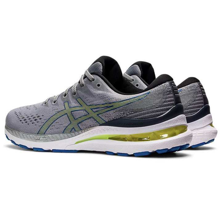 รองเท้าวิ่งชาย-asics-gel-kayano-28-สี-sheet-rock-hazard-green-1011b189-022-ของแท้-จาก-shop