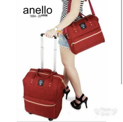 กระเป๋าเดินทาง ขนาด 20 นิ้ว แบรนด์ anello กระเป๋า anello มือ1 กระเป๋าเดินทางล้อลาก anello เซต2ใบ พรีออร์เดอร์ จากญี่ปุ่น