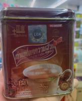 (ลิโซ่ คอฟฟี่ )กาแฟ ลดความอ้วน 3in 1กล่องเหล็ก (มีสติ๊กเกอร์ติดทุกกล่อง) 1 กล่อง บรรจุ 15 ซอง