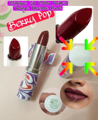 ❤ลิปแบรนด์คลีนิ ผลิตปี. 9/2020🔥สี Hot รุ่นพิเศษ‼️ Clini_qu. Pop Lip Colour Primer RougueIntense Base 3.8g #15 Berry Pop เม็ดสีคมชัด  เนื้อเนียนติดทน ปากเรียว