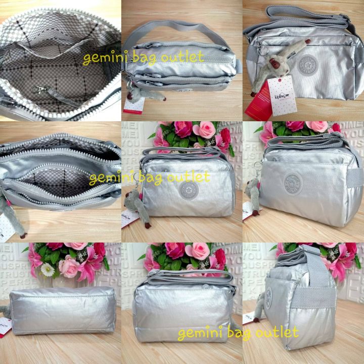 ส่งฟรี-ems-ของแท้-พร้อมส่งค่ะ-8-5-นิ้ว-kipling-4-zip-mini-crossbody-bag