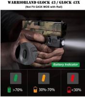 ไฟฉาย Warriorland SL-1 +ซองพกใน Kydex สำหรับ Glock43