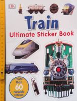 หนังสือเด็ก ภาษาอังกฤษKNOWLEDGE  BOOK**
 
♥️♥️TRAIN ULTIMATE STICKER BOOK
  /used book 80-90%