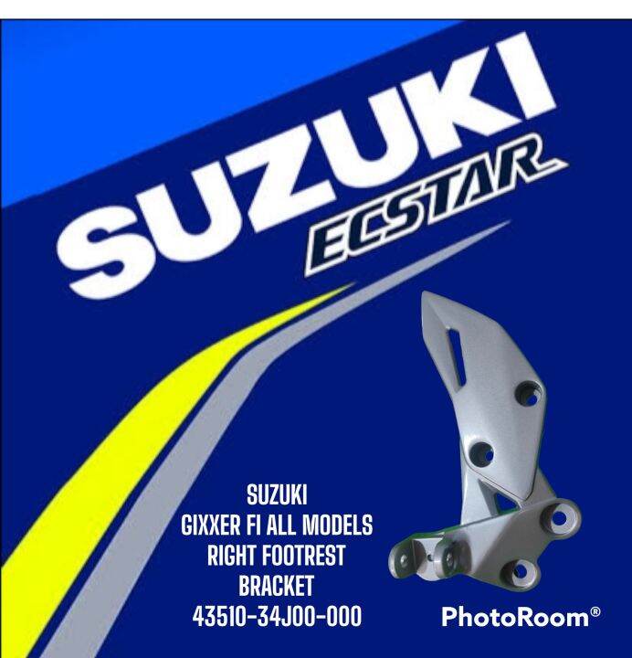 GIXXER FOOTREST BRACKET (GENUINE) Lazada PH