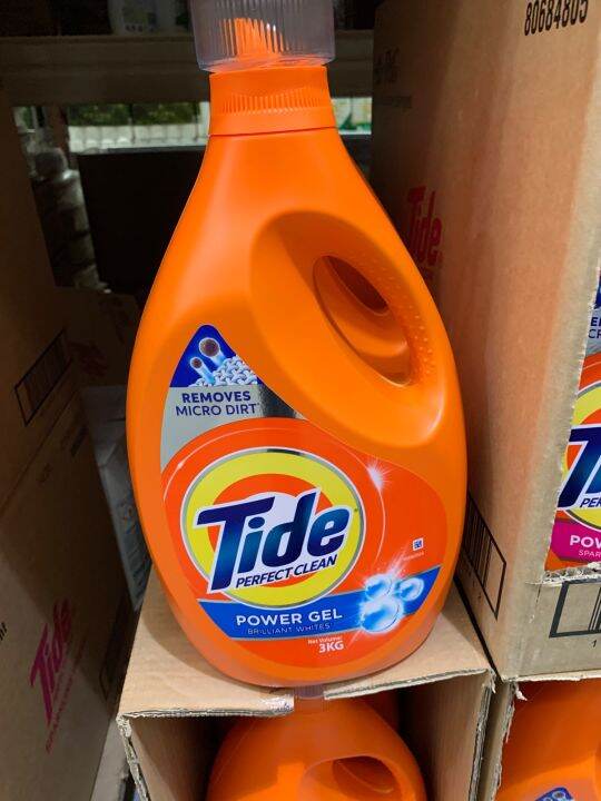 Tide Liquid Detergent Brilliant White 3kg Lazada PH