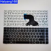 KEYBOARD​ คีย์บอร์ด​ HP Probook 4330 4330s 4331s 4430s 443s 4435s 4436s ภาษา​ไทย​-อังกฤษ