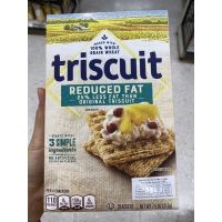 Triscuit Reduced Fat Crackers ( Nabisco Brand ) 212 G. ขนมปังอบกรอบ ชนิดลดไขมัน ( ตรา นาบิสโก้ ) ทริสกิต รีดิวส์ แฟต แครกเกอร์ส