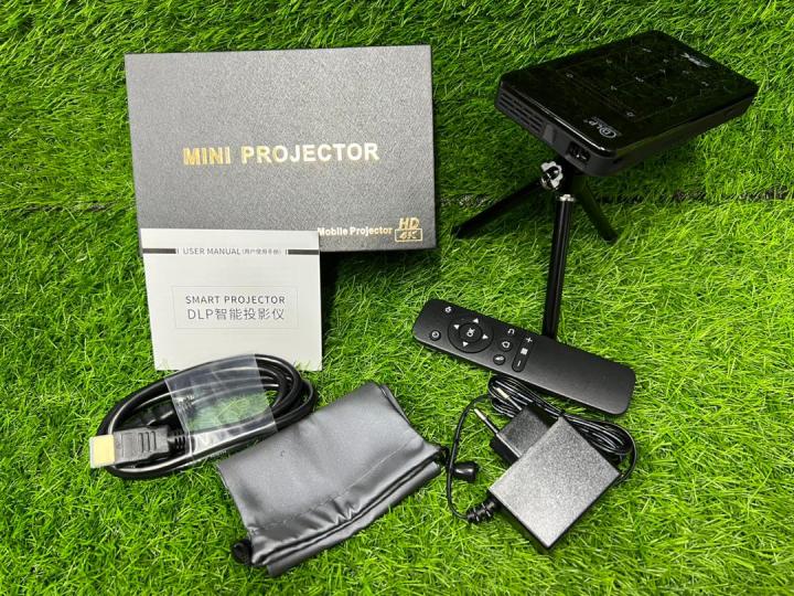 Mini Pocket Projector 4K HD Smart DLP USB Android/IOS