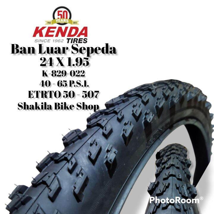 Coppia Pneumatici KENDA 24x1.95 Neri Off Road MTB: Tassellati Per Mountain Bike, Bici Bambini E Gravel – Set Da 2