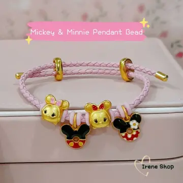 Flower Girl Bracelet-Mickey Minnie Mouse Bracelets Toddler Bracelets  Cinderella Gift-Disney Trip