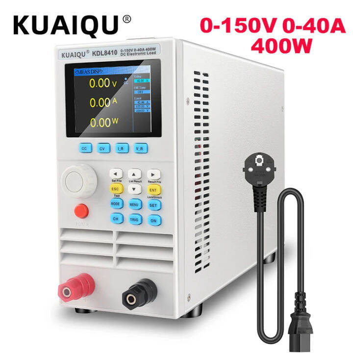 Programmable DC Electronic Load 500V/150V 400W USB Connect Single/Dual ...