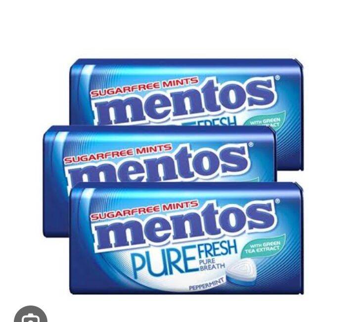 Mentos Sugar Free Mint pure Fresh Peppermint 35g | Lazada PH