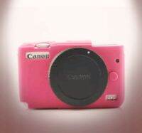 CILICONE CASE CANON M3 ROSE  (0899)