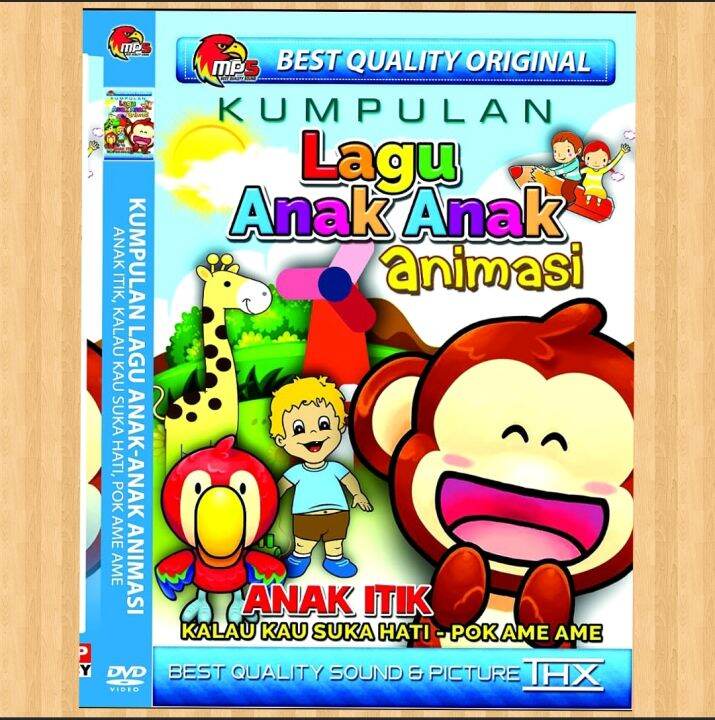 Kaset Dvd mp5 Video Musik 94 Lagu Anak-Anak Terbaru -Kaset Dvd Lagu