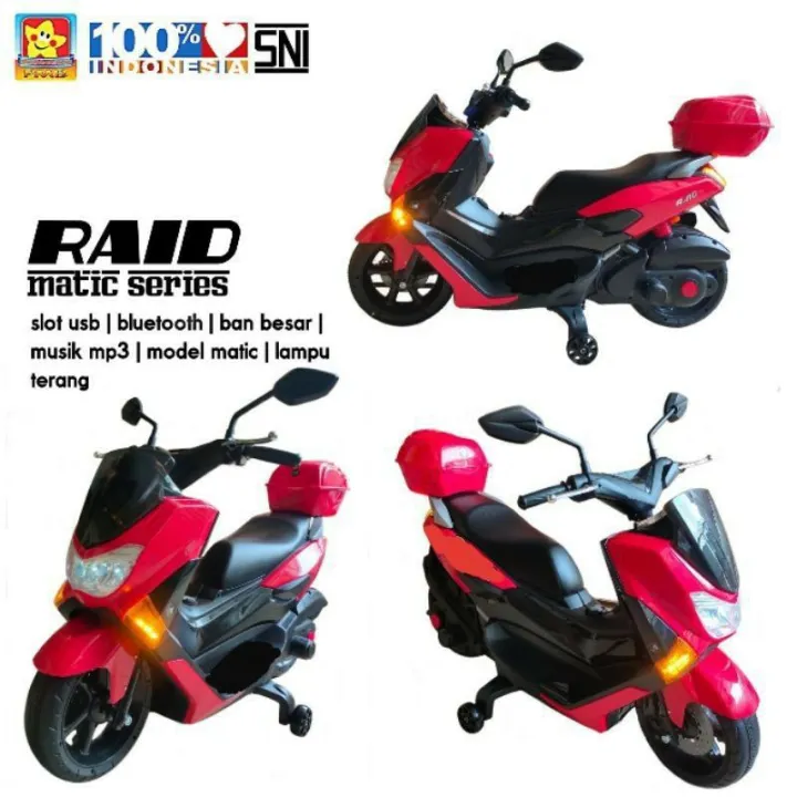 motor AKI NMAX 588 PMB . sepeda motor aki anak | Lazada Indonesia