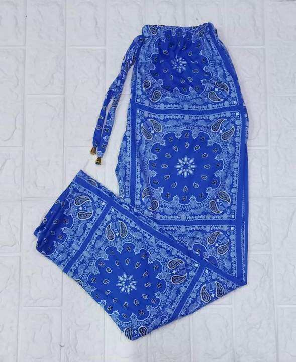 trandy bandana pants for women Lazada PH
