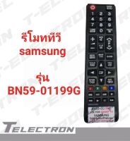 รีโมททีวี samsung รุ่น BN59-01199G  USE FOR SMART TV