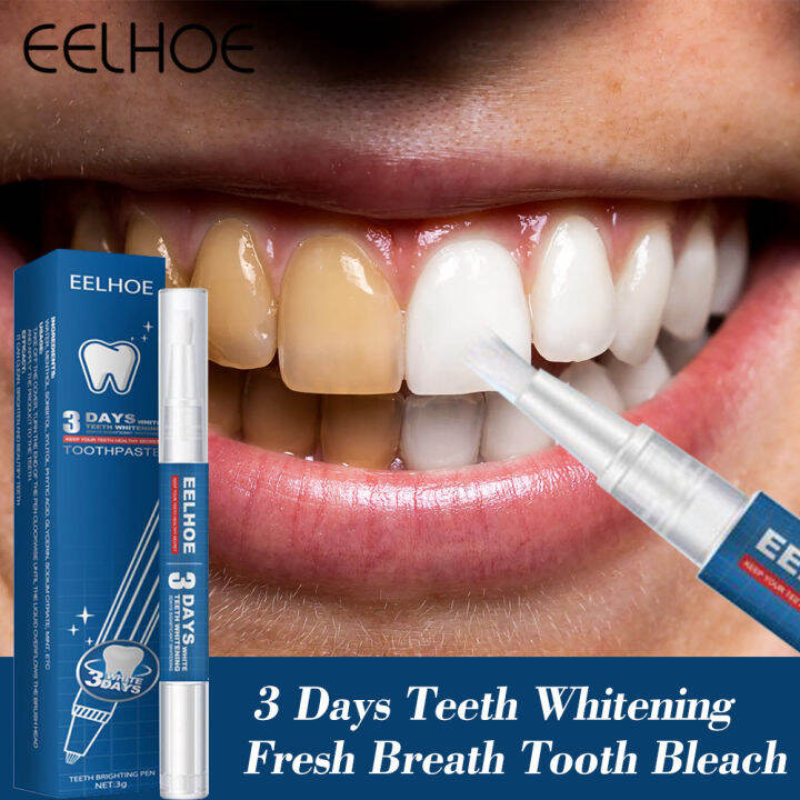 eelhoe Teeth Whitening Pen Yellow Teeth Cavities Plaque Elimination Instant Teeth Cleaning Teeth