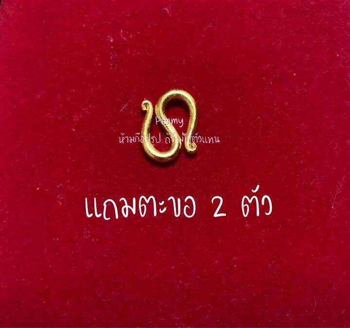 สร้อยคอ-ข้อมือ-ลงยาสุโขทัยสีแดงสวยมาก-แถมตะขอเพิ่ม2ชิ้น-เผื่อไซส์ข้อมือกันด้วยนะคะ