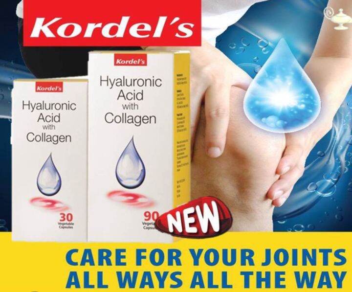 Kordel's Hyaluronic Acid with Collagen 90 + 30 for bone and joint Lazada