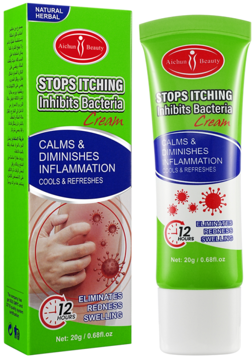 Herbal CREAM 20g Inhibits Bacteria & Stops Itching Calms & Diminishes