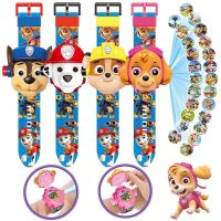 พร้อมส่ง นาฬิกาเด็ก ของเล่น PAW Patrol, Kids Watch Cartoon 3D Projection Projector ของขวัญสำหรับเด็ก