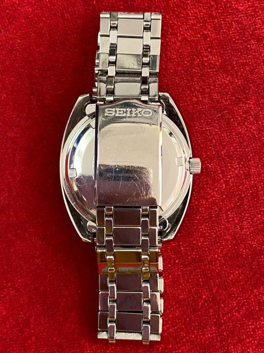 seiko-seikomatic-p-33-jewels-automatic-ตัวเรือนสแตนเลส-นาฬิกาผู้ชาย-มือสองของแท้