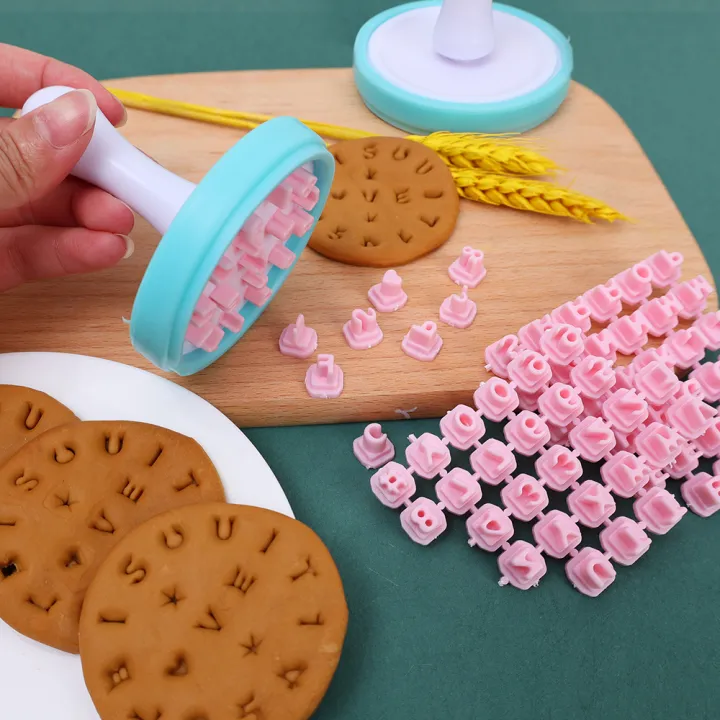 Letters/Numbers/Symbols Cookie Mold Word Press Stamp Biscuits Baking