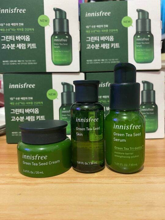 Innisfree Green Tea Set 3 pc Original Lazada PH