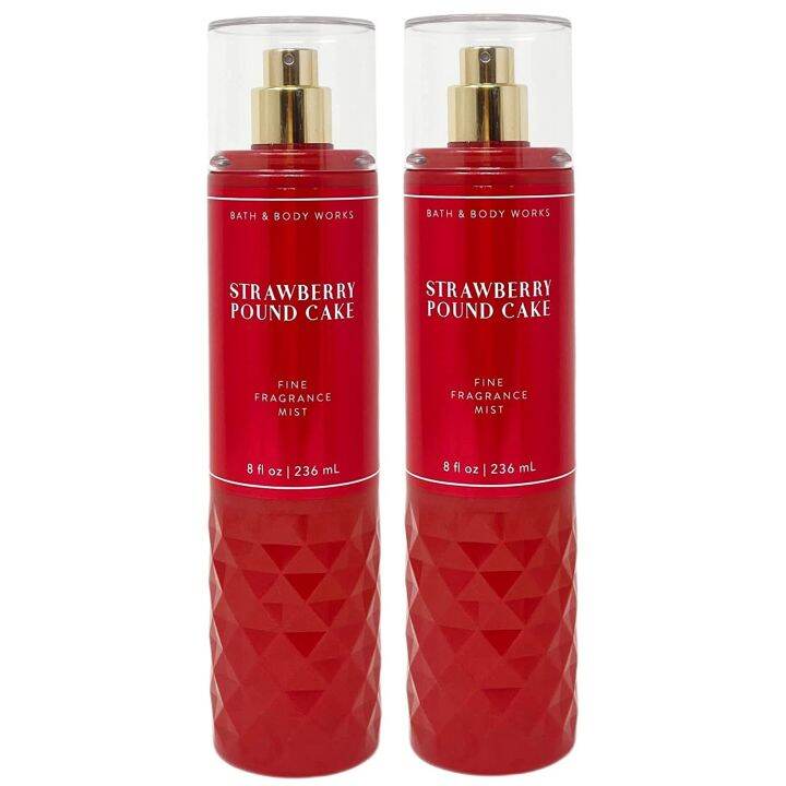 Strawberry Pound Cake Body Mist Bath Body Works Lazada