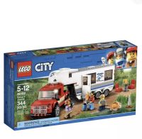 LEGO 60182 City Group Parent-Child Camping Car Camping Family Assembled Car Building Block Toys