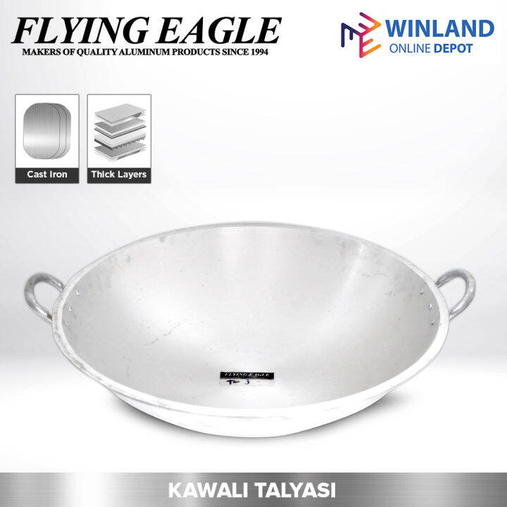 Flying Eagle by Winland Cookware Wok Talyasi Cast Iron Kitchenware ...