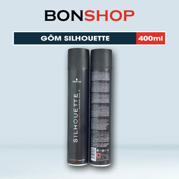 Gôm xịt tóc Silhouette 500ml nhập khẩu chính hãng từ Hungary  ByVilain