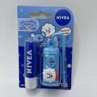 มาใหม่? นีเวีย ลิป ออริจินอล แคร์ ขนาด 4.8 กรัม  ฟรีปลอกใส่ลิป Line Creators Nivea Original care