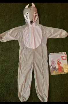 Wolf onesie online kids