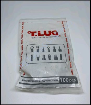 T.LUG Spade Terminals หางปลา แฉกเปลือย Y-1.5-3S,4S,5S หางปลาแฉกเปลือย T-LUG รุ่น Y 1.5-3S,4S,5S(แพ็ค 100 ชิ้น)สีเงิน