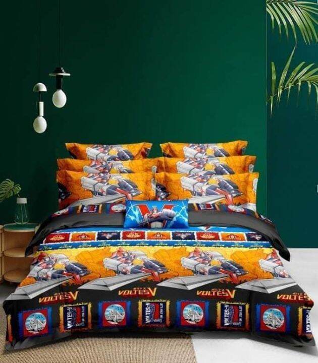 Canadian bed sheet VOLTES V design Lazada PH