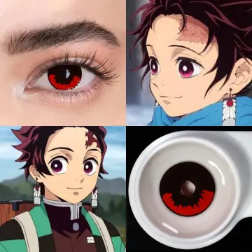 Demon Slayer Obanai Iguro Cosplay Contact Lenses