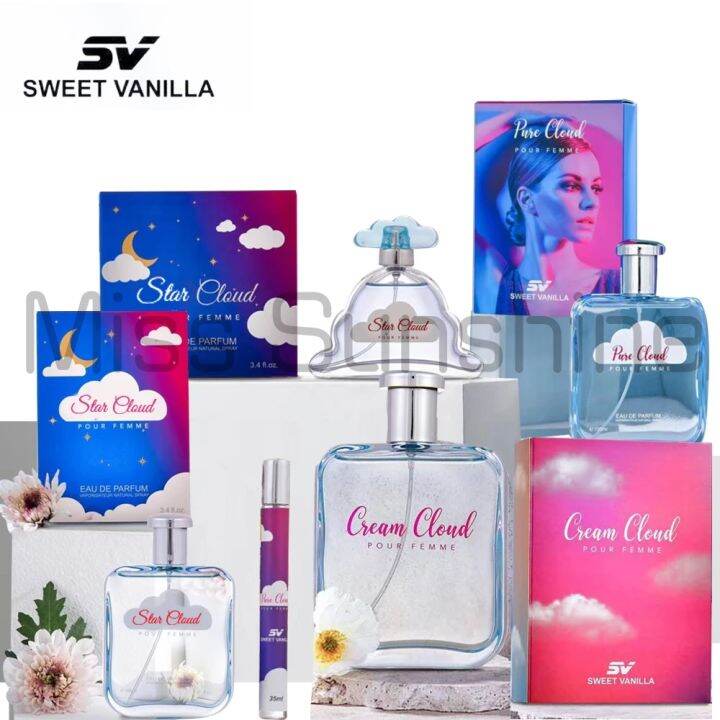 Sweet Vanilla perfume Soft cloud, Cream cloud, Sweet candy Lazada PH