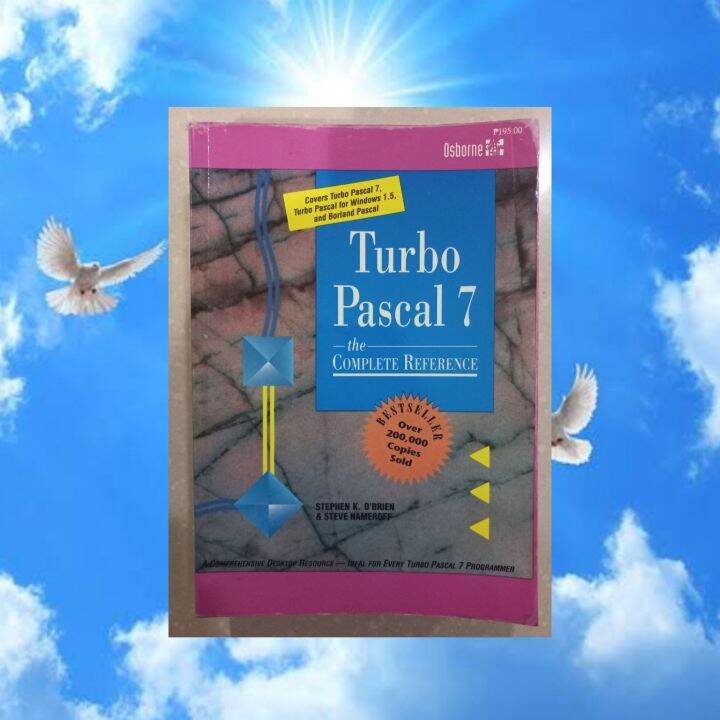 Turbo pascal 7 the complete reference new buy old stock lazada ph