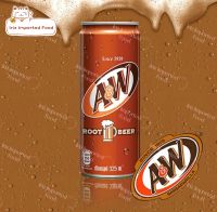 เอ แอนด์ ดับบิว น้ำรูทเบียร์กระป๋อง A&amp;W Root Beer Drink 325ml