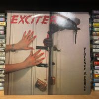 1 LP แผ่นเสียงไวนิล Exciter - Violence &amp; Force (0118)