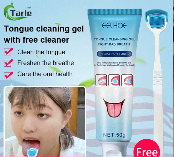 Geegobuy Tongue Cleaning Gel Specially Designed To Clean The Tongue and