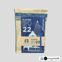 Starbucks planner 2022 + กระเป๋าผ้า(ครบเซ็ต) ของแท้100%