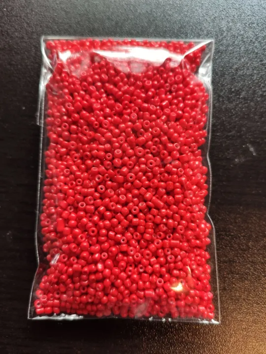 2/3/4mm Red Seed Beads | Lazada PH